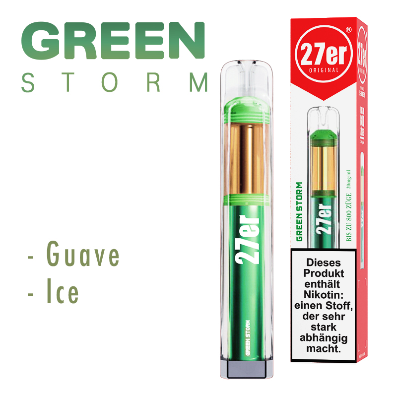 Venookah 27er Vape - Green Storm