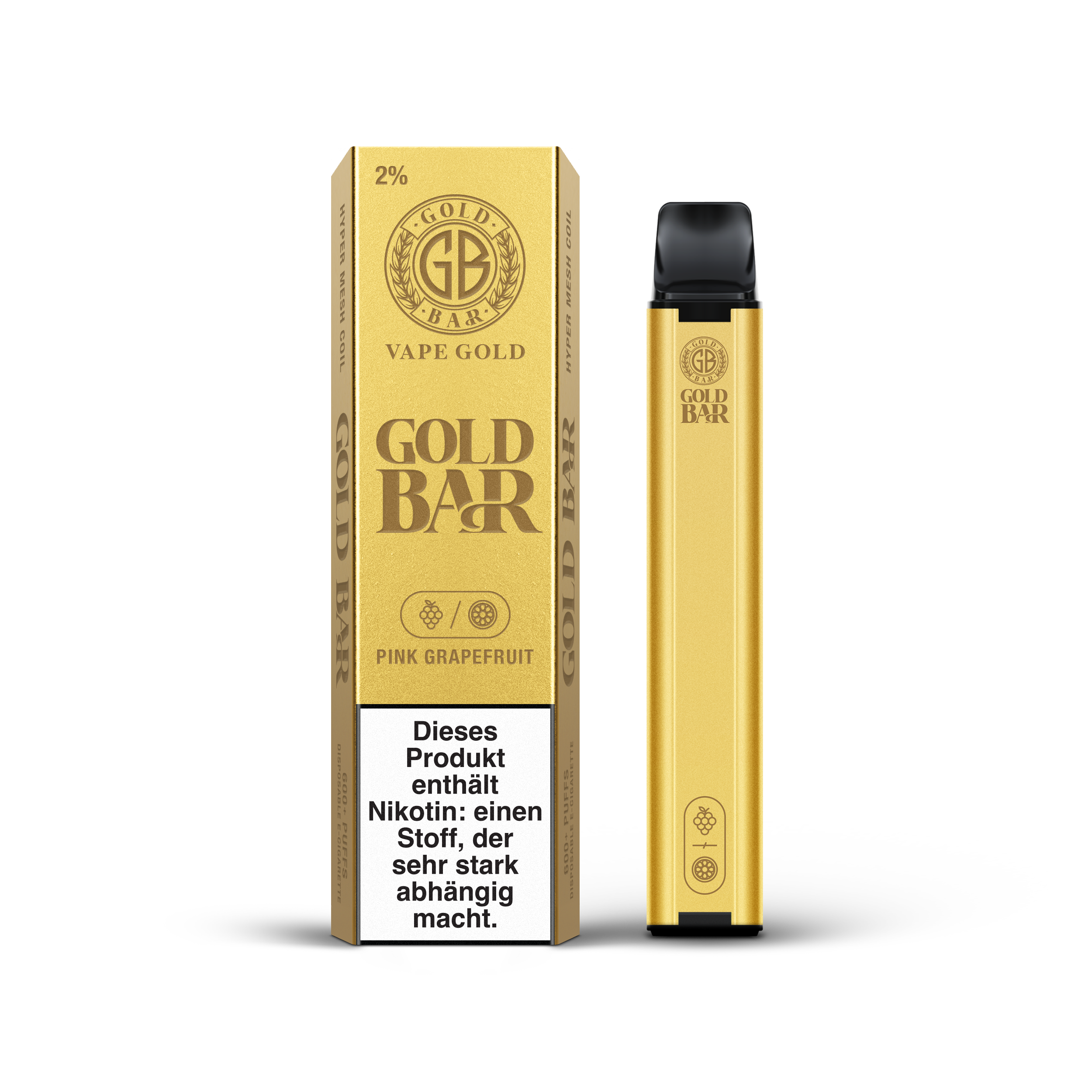 Gold Bar 600 - Pink Grapefruit