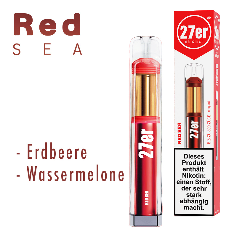 Venookah 27er Vape - Red Sea