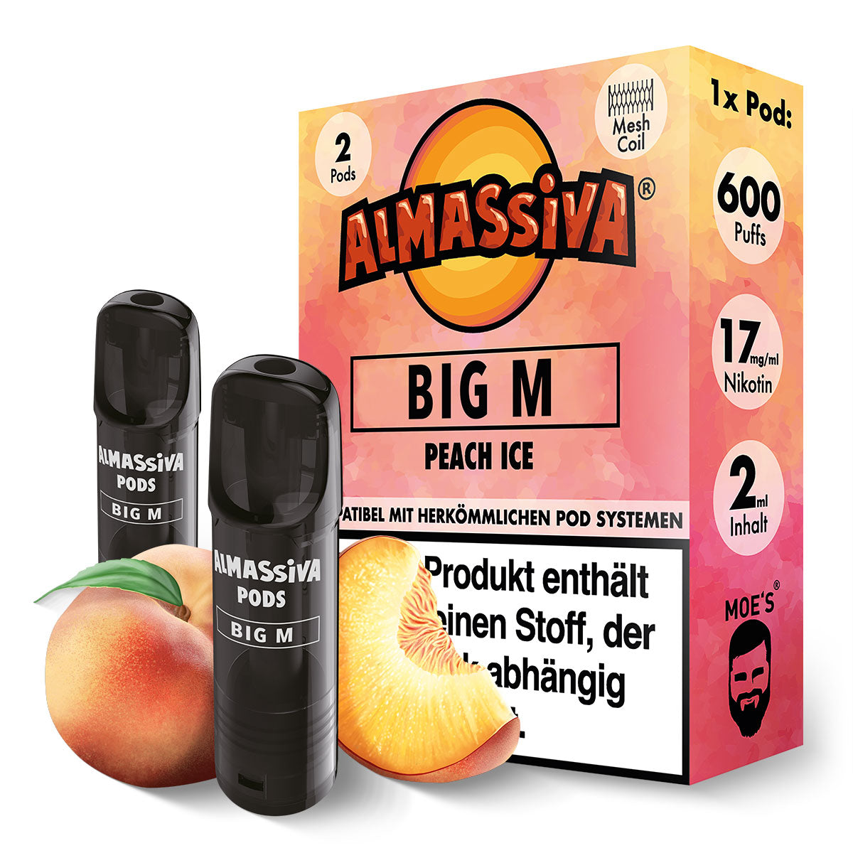 Al Massiva Pod - Big M - 2er Pack