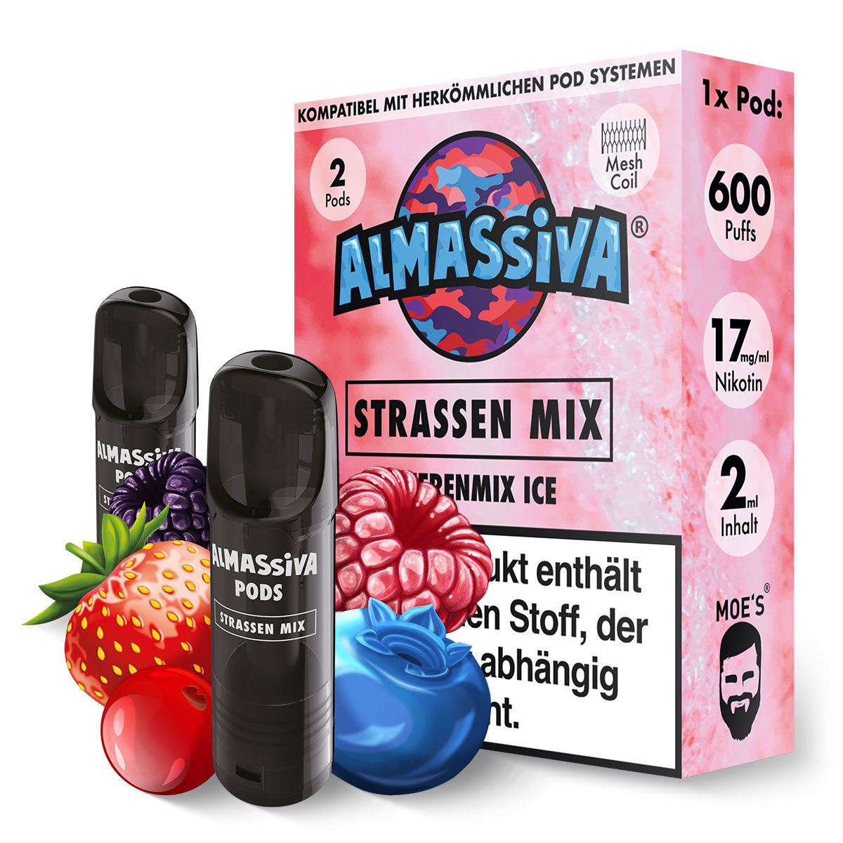 Al Massiva Pod - Strassen Mix - 2er Pack