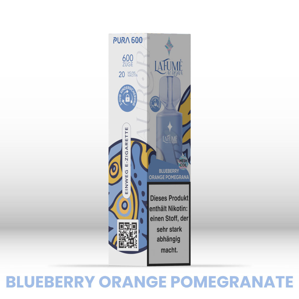 La Fume Aurora - Blueberry Orange Pomegranate