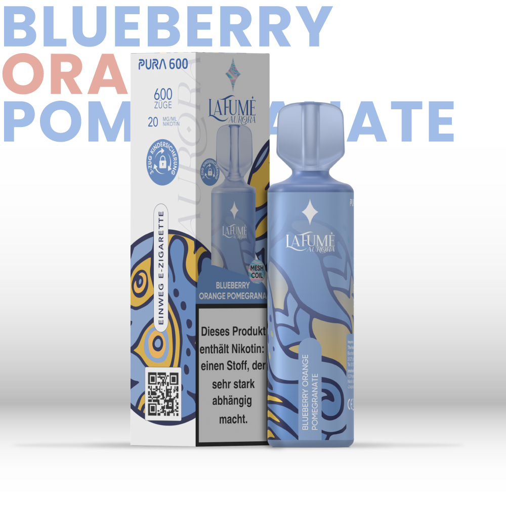 La Fume Aurora - Blueberry Orange Pomegranate