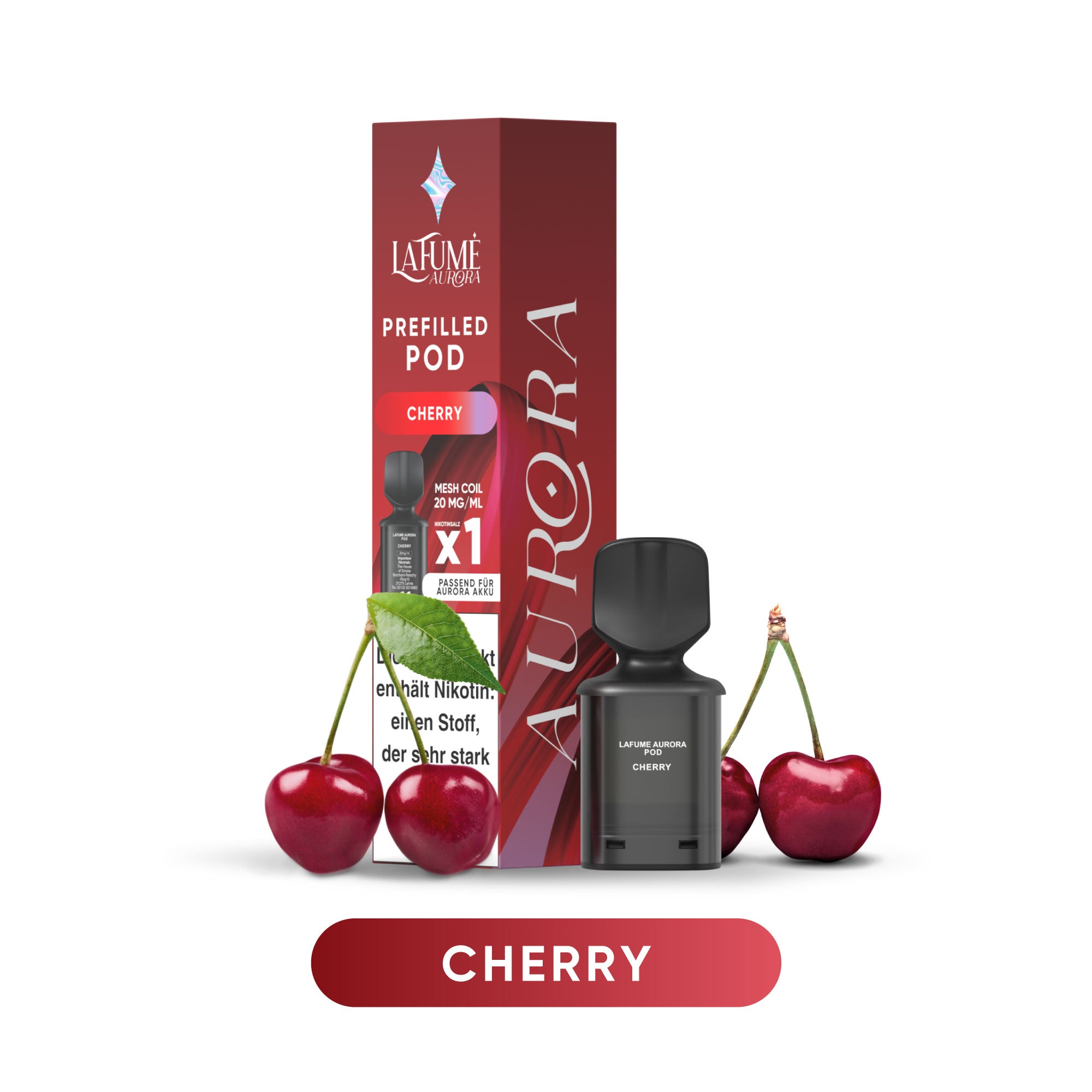 La Fume Aurora Pod - Cherry