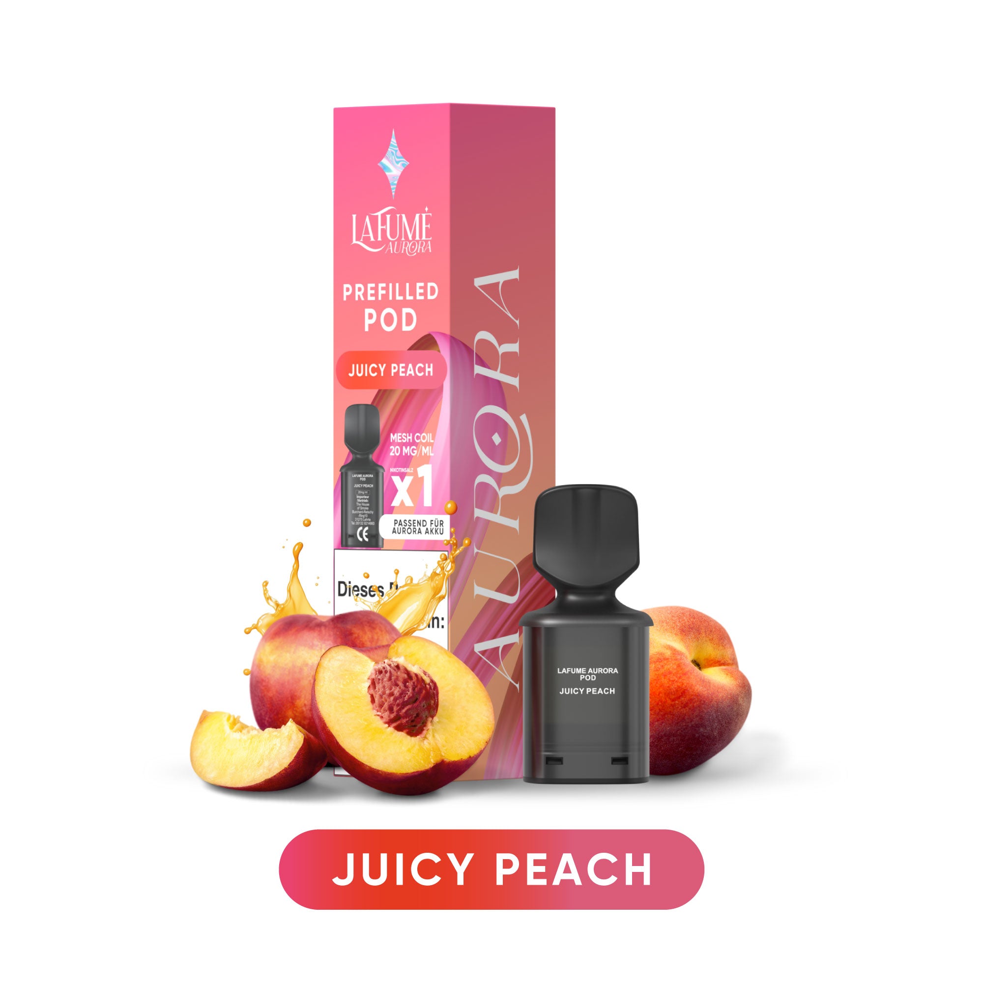 La Fume Aurora Pod - Juicy Peach