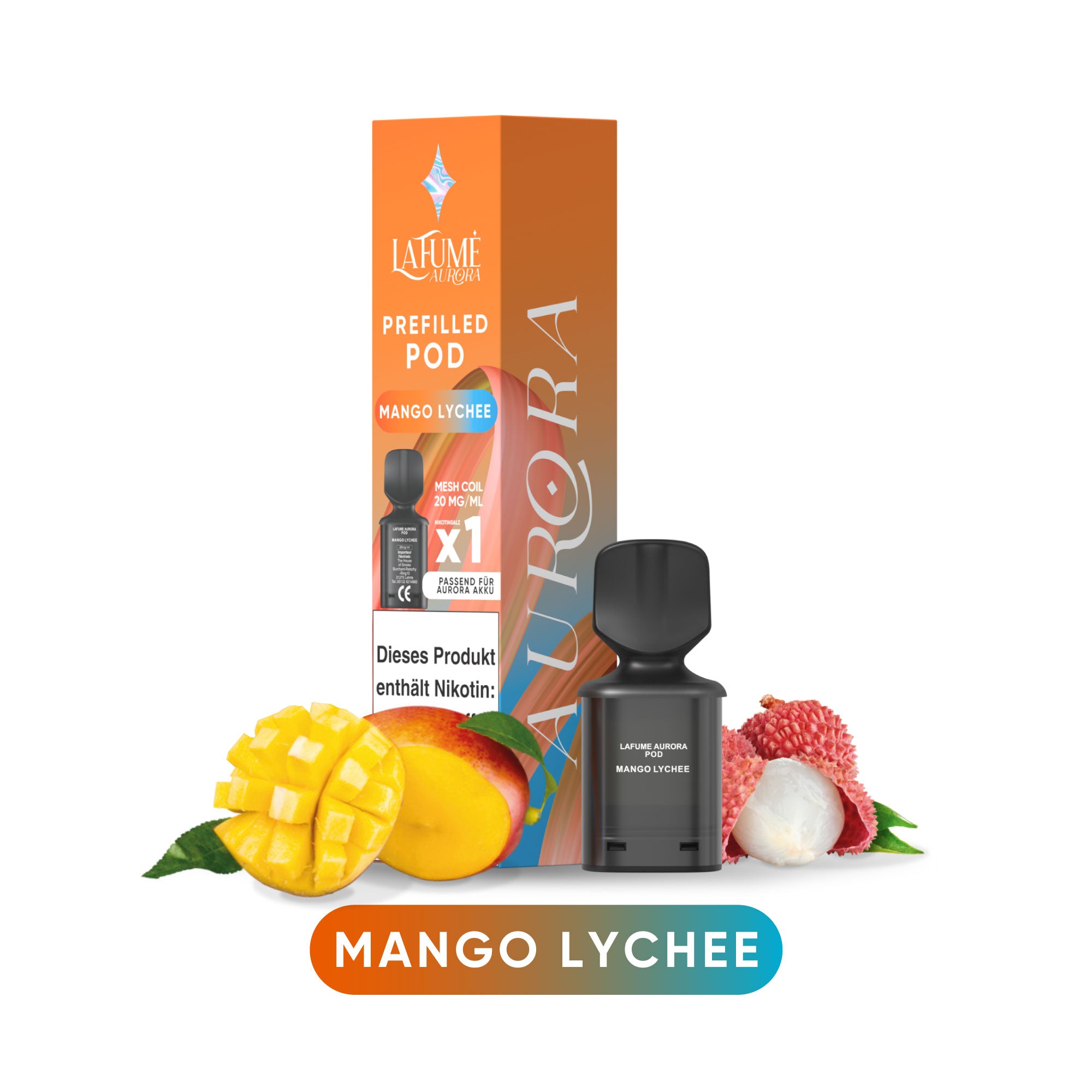 La Fume Aurora Pod - Mango Lychee