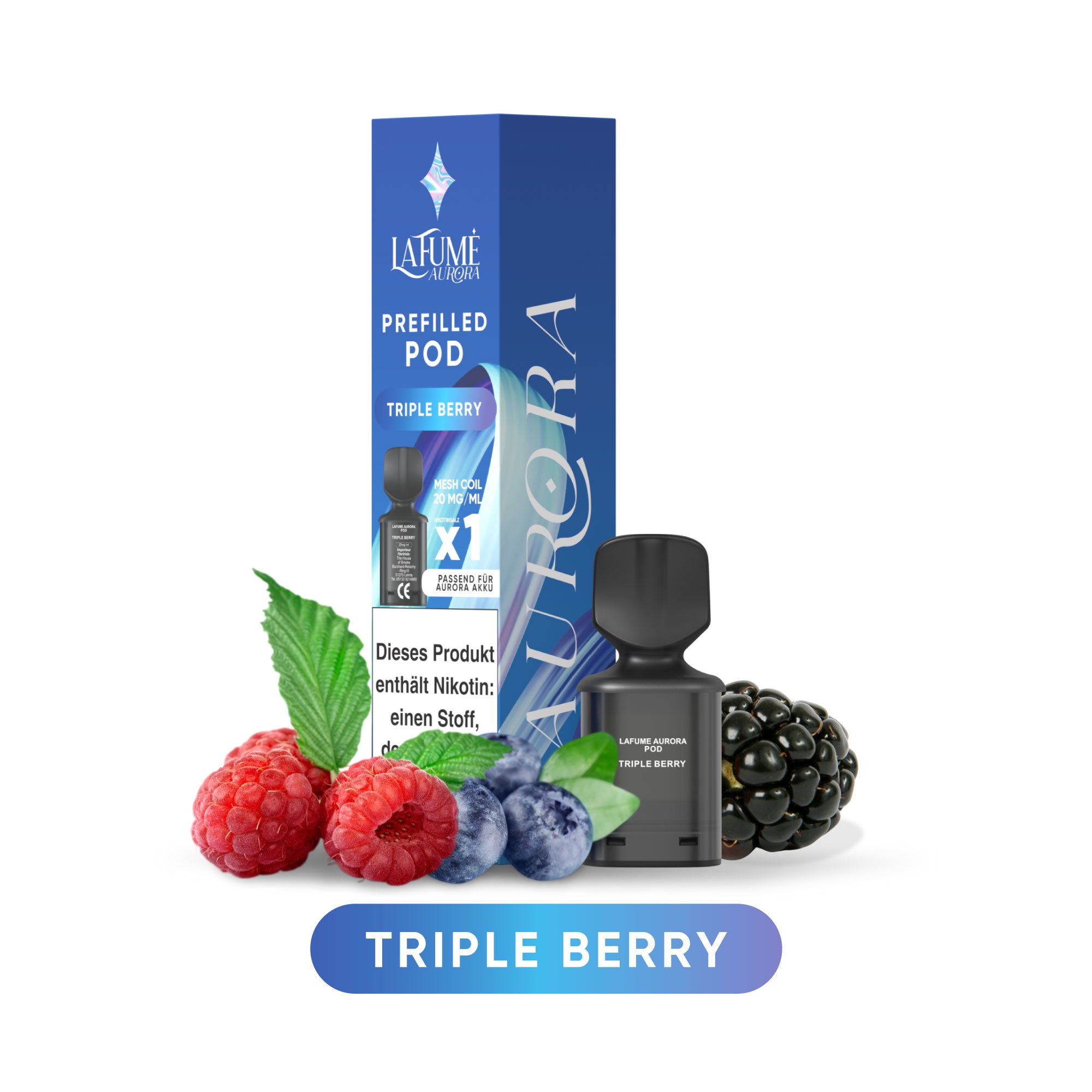 La Fume Aurora Pod - Tripple Berry