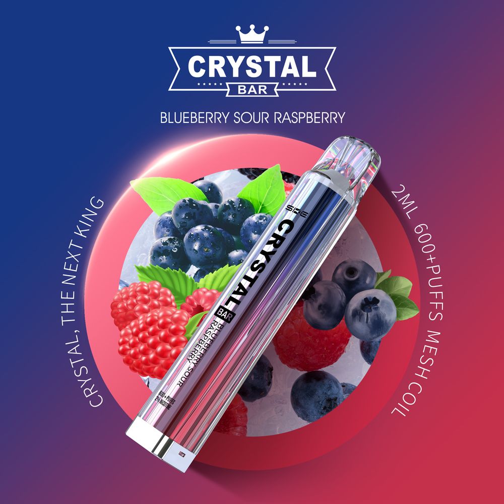 SKE Crystal Bar - Blueberry Sour Raspberry