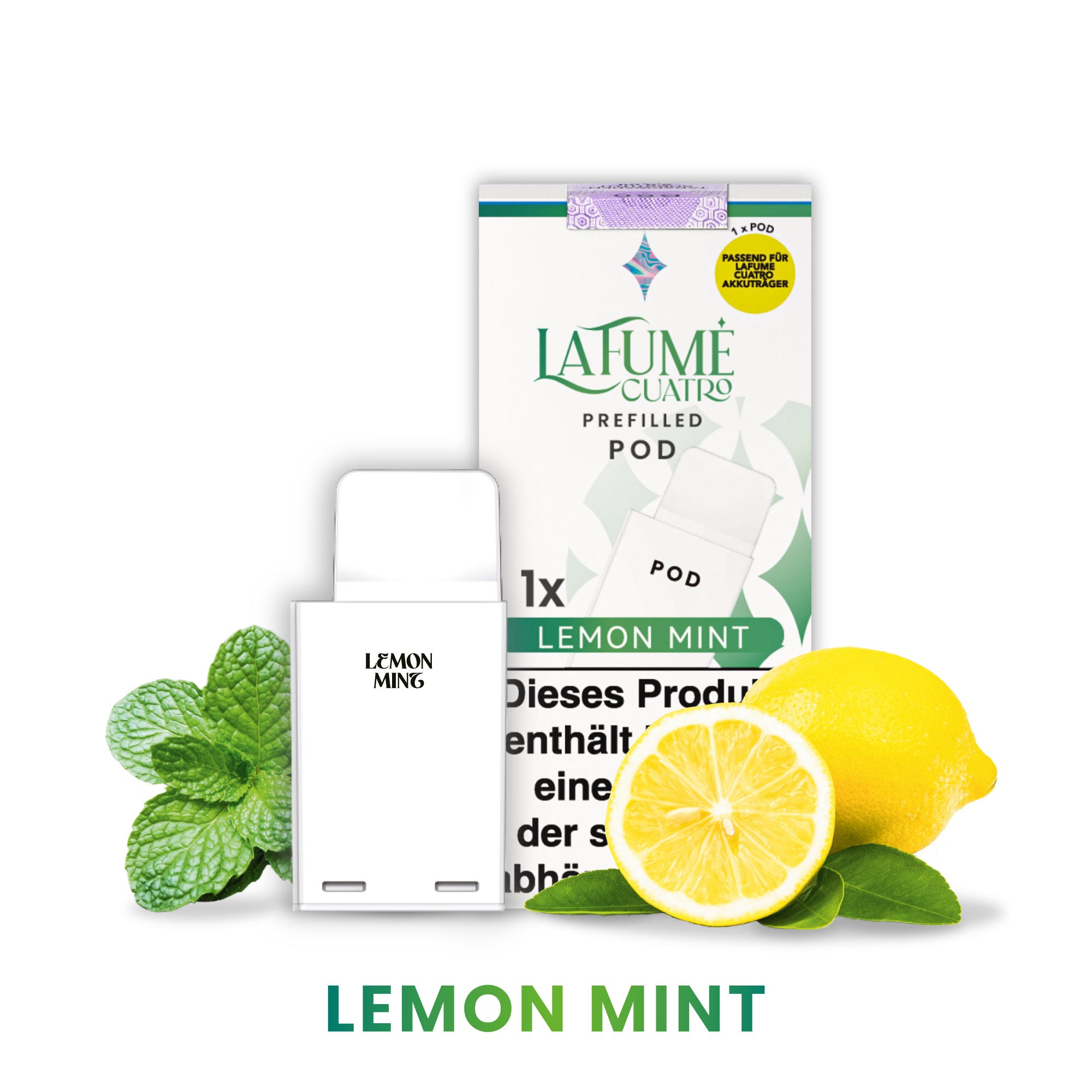 La Fume Cuatro Pod - Lemon Mint