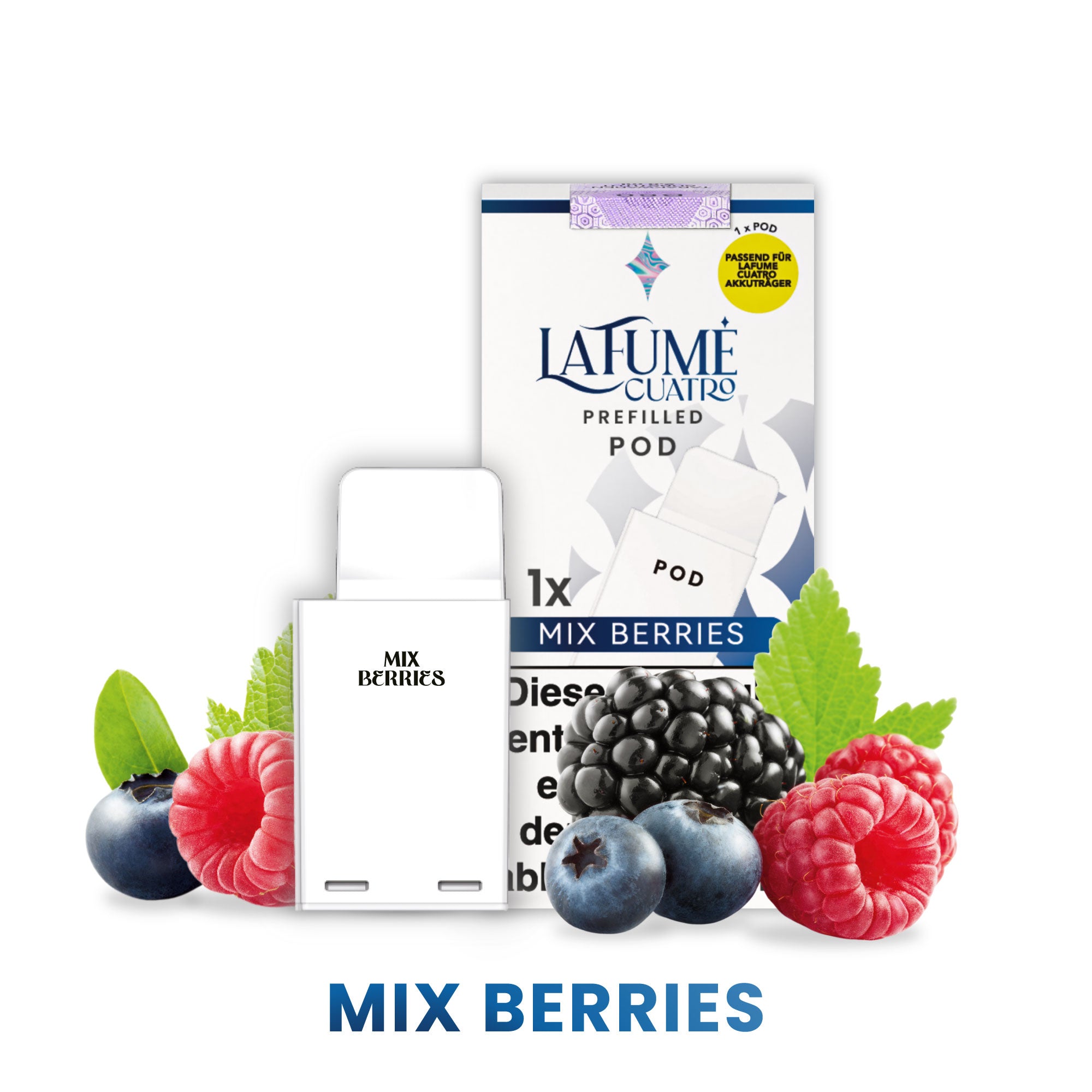 La Fume Cuatro Pod - Mix Berries