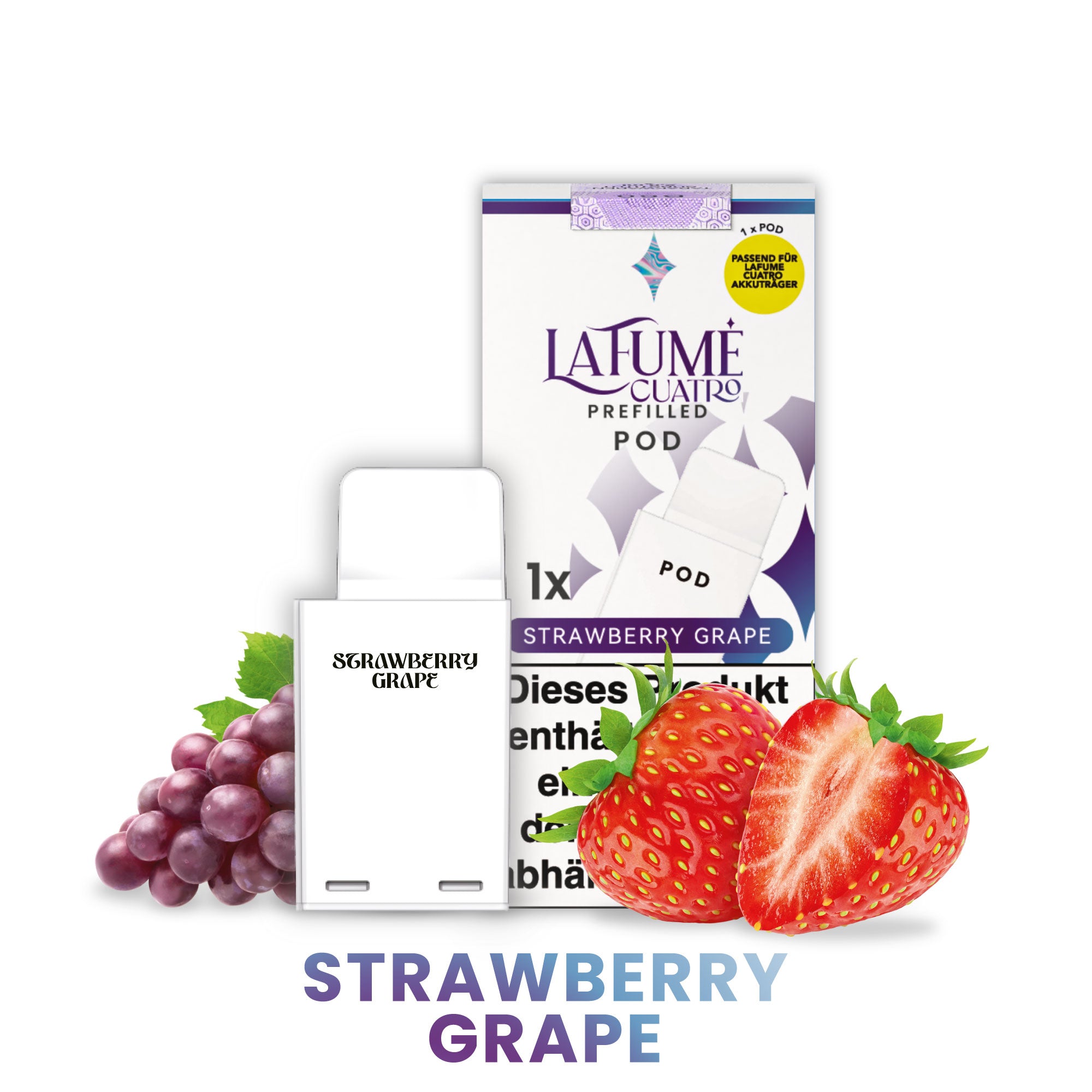 La Fume Cuatro Pod - Strawberry Grape