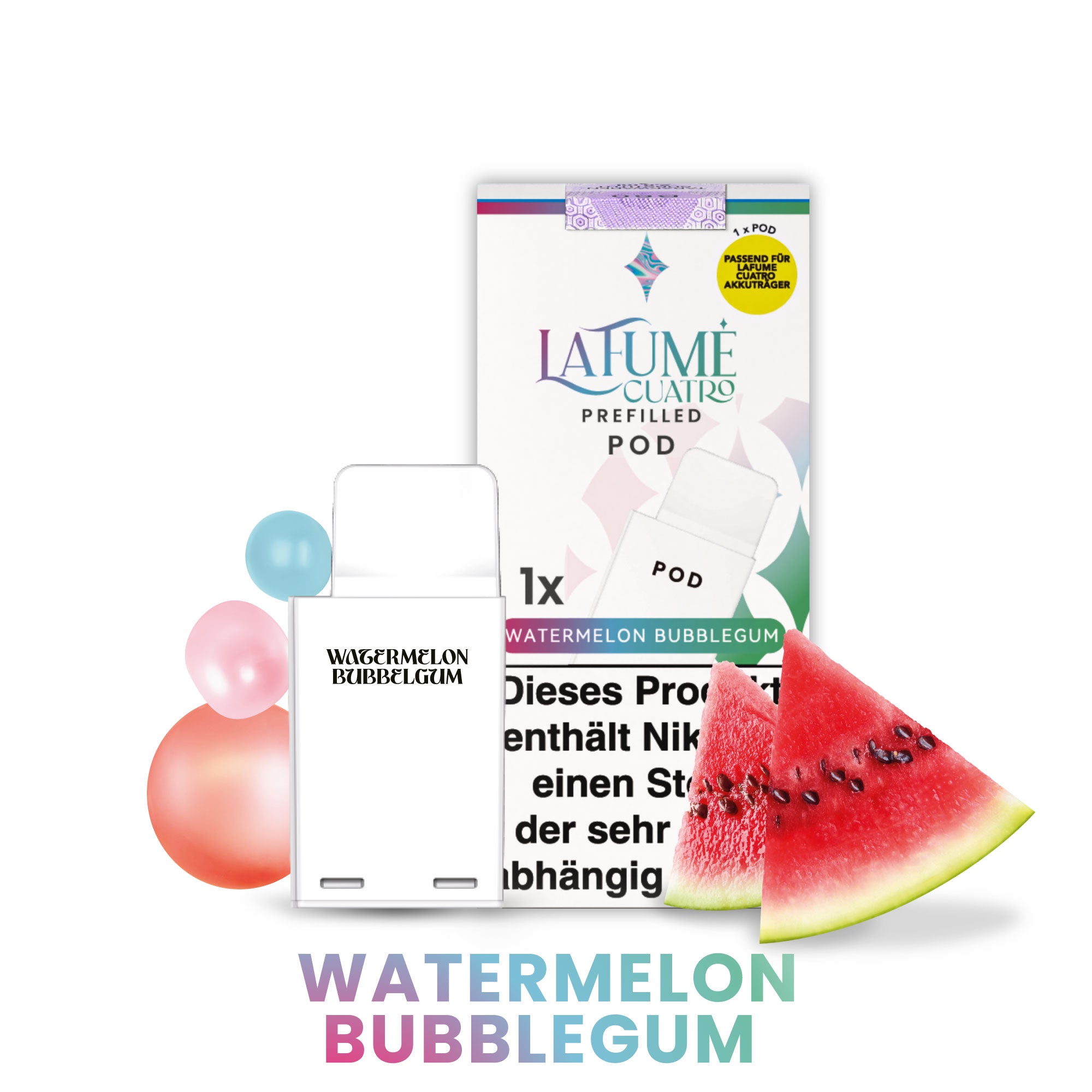 La Fume Cuatro Pod - Watermelon Bubblegum