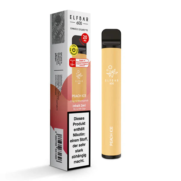 Elfbar CP600 - Peach Ice - OHNE NIKOTIN