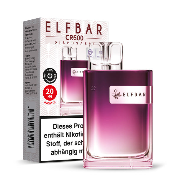 Elfbar CR600 - Strawberry Raspberry Cherry