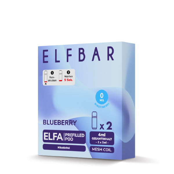 ELFA Pod - Blueberry - 2er Pack - OHNE NIKOTIN