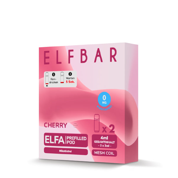 ELFA Pod - Cherry - 2er Pack - OHNE NIKOTIN