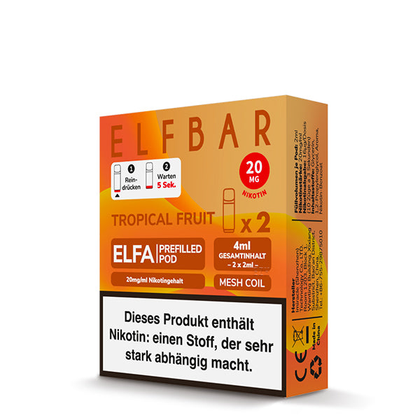 ELFA Pod - Tropical Fruit - 2er Pack