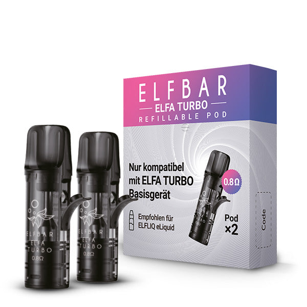 ELFA Turbo Pod - Leere Pods - 2er Pack