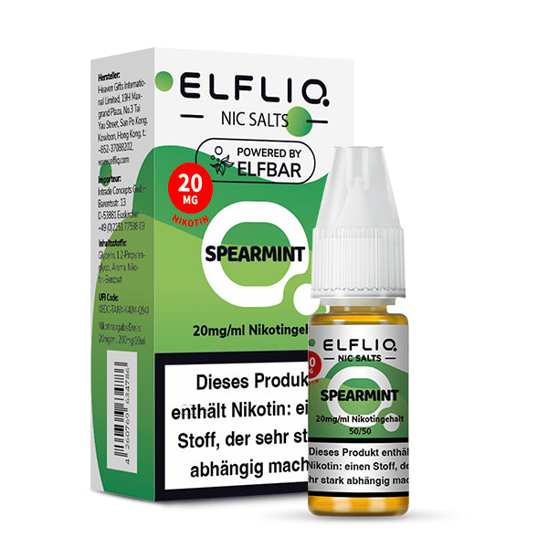 Elfliq by Elfbar - Spearmint / 20mg/ml