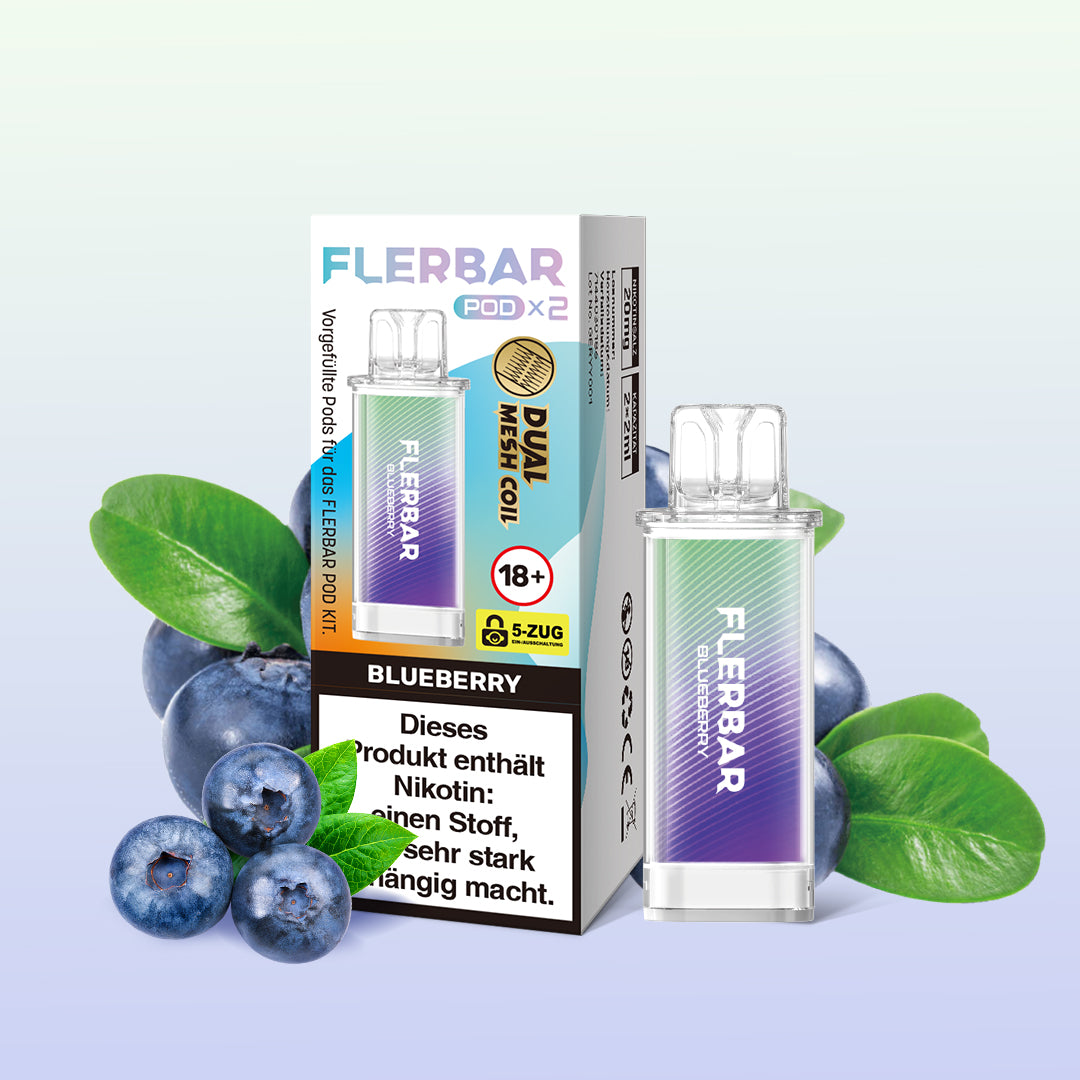 Flerbar Pod - Blueberry - 2er Pack