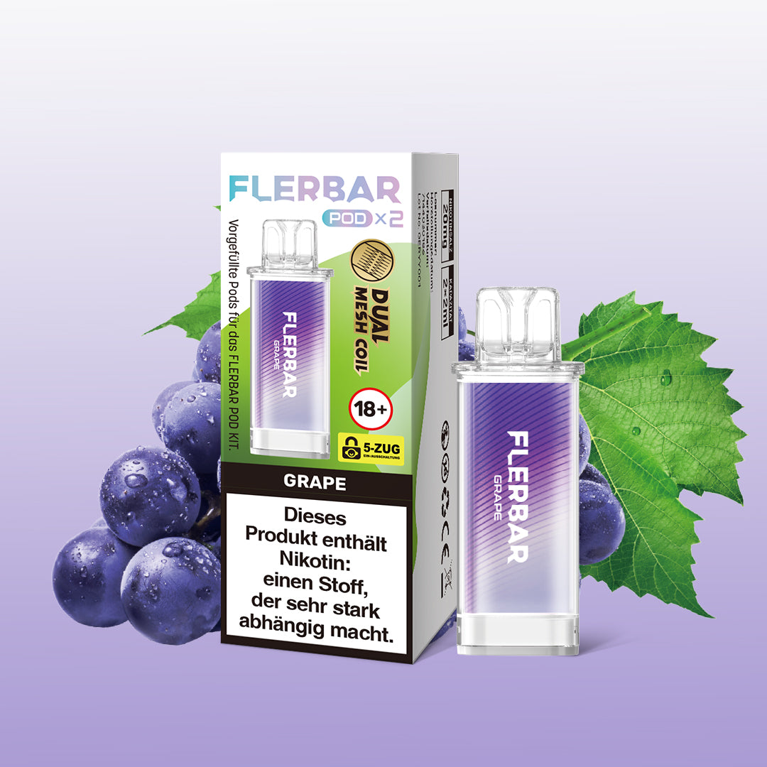 Flerbar Pod - Grape - 2er Pack