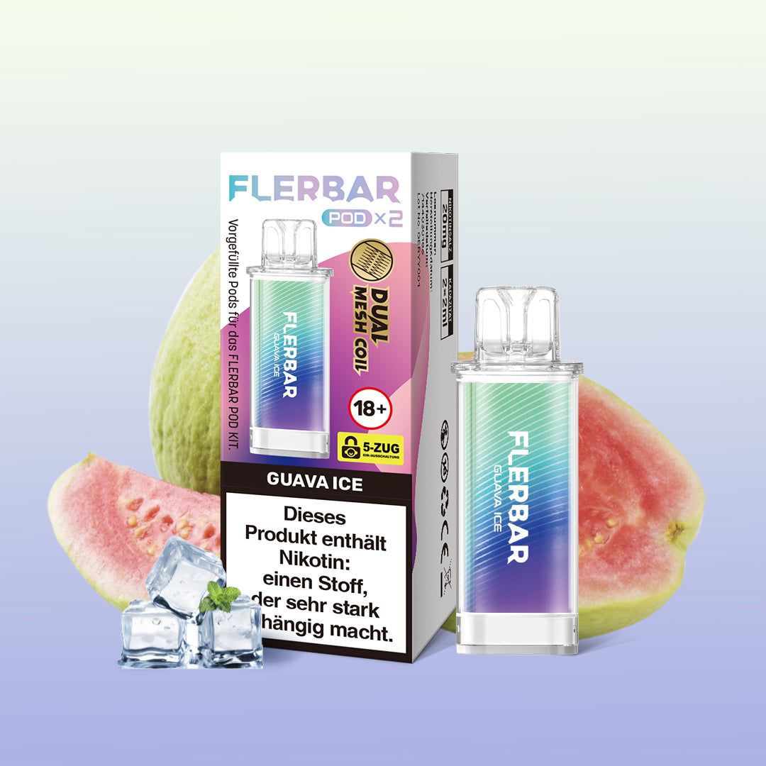 Flerbar Pod - Guava Ice - 2er Pack