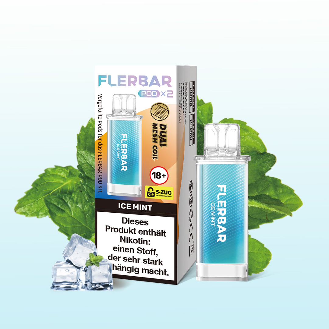 Flerbar Pod - Ice Mint - 2er Pack