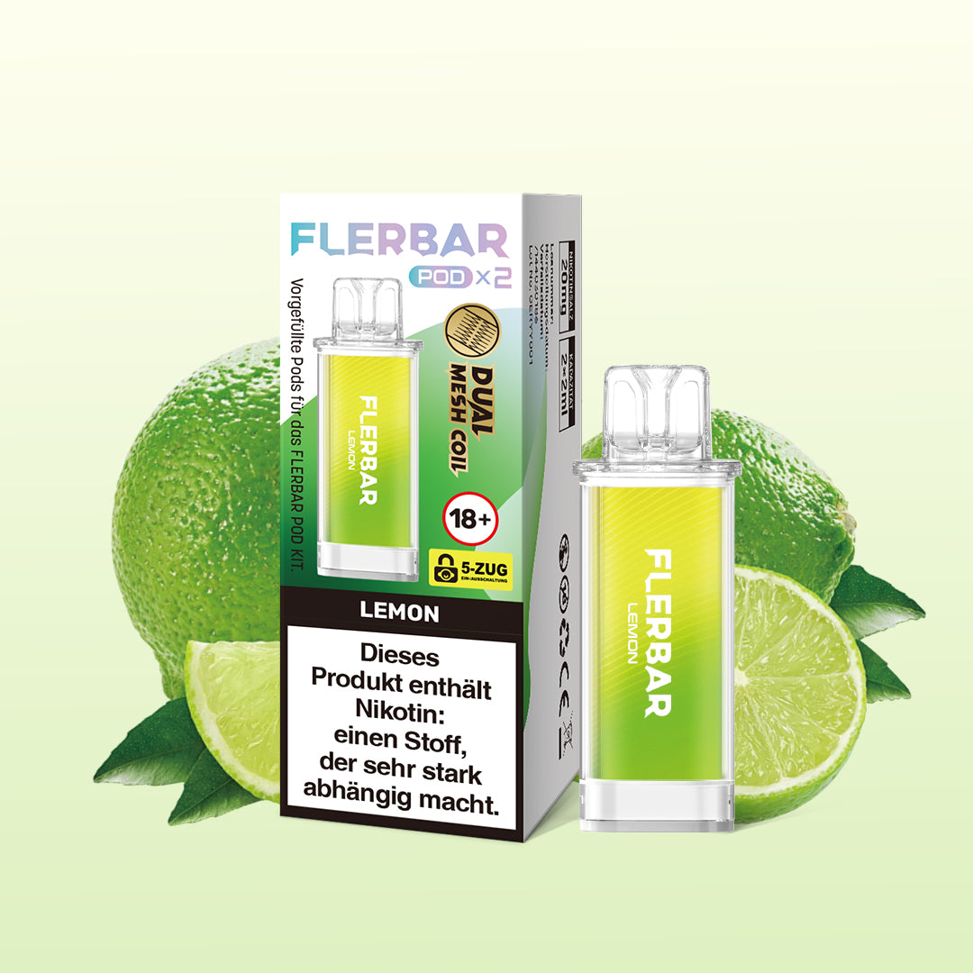 Flerbar Pod - Lemon - 2er Pack