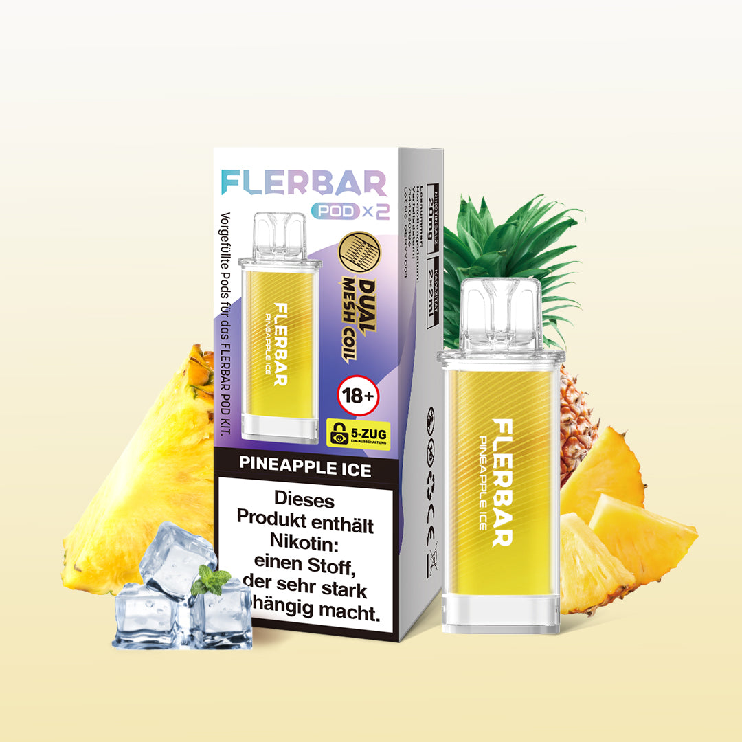 Flerbar Pod - Pineapple Ice - 2er Pack