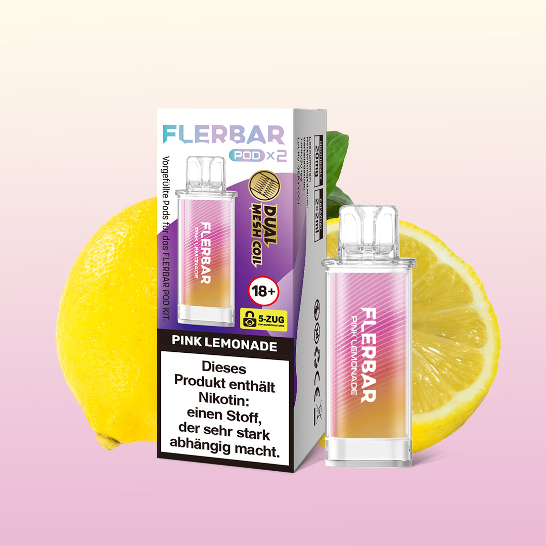 Flerbar Pod - Pink Lemonade - 2er Pack