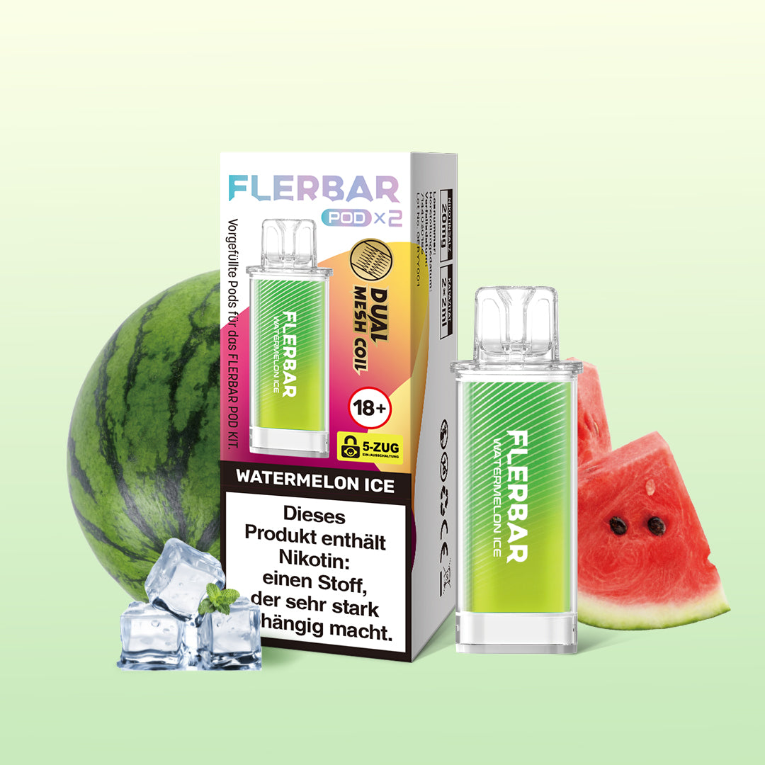 Flerbar Pod - Watermelon Ice - 2er Pack