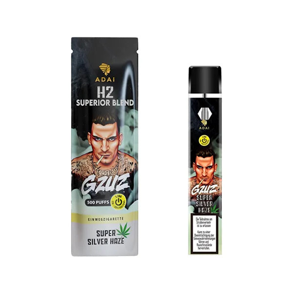 GZUZ - H2 Superior Blend Vaporizer - Super Silver Haze 1ml