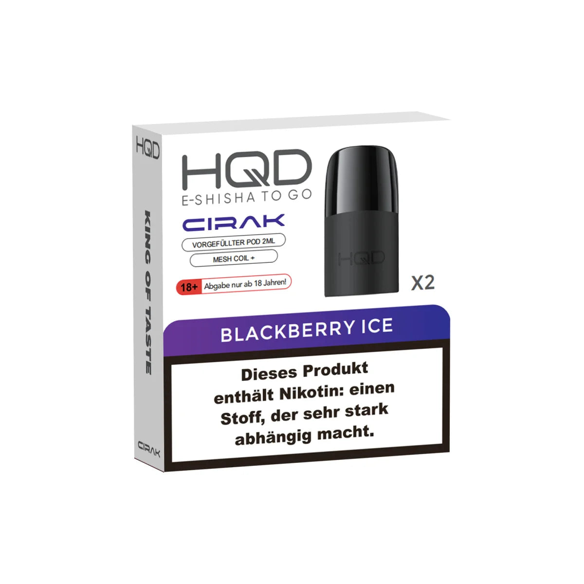 HQD Cirak Pod - Blackberry Ice