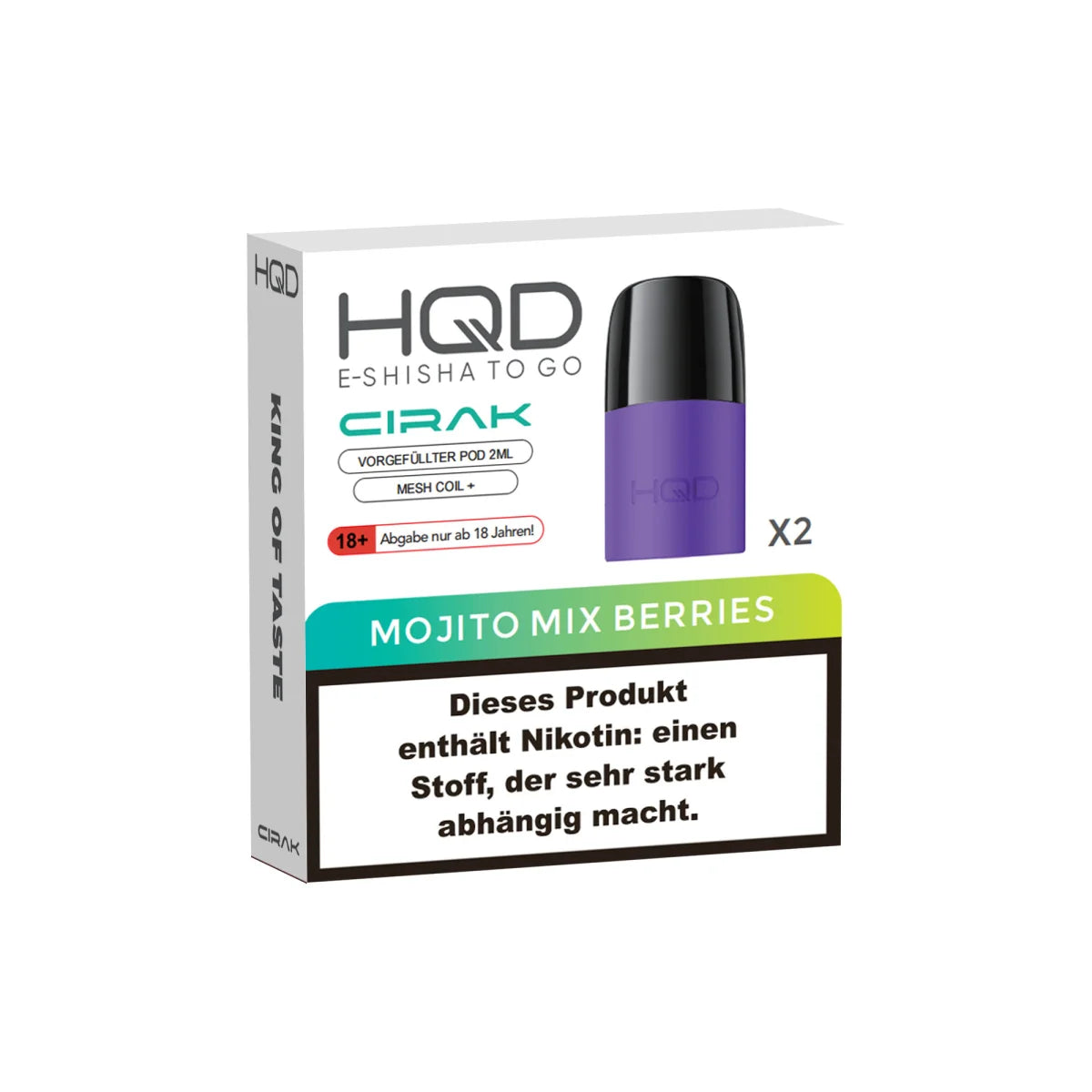 HQD Cirak Pod - Mojito Mix Berries