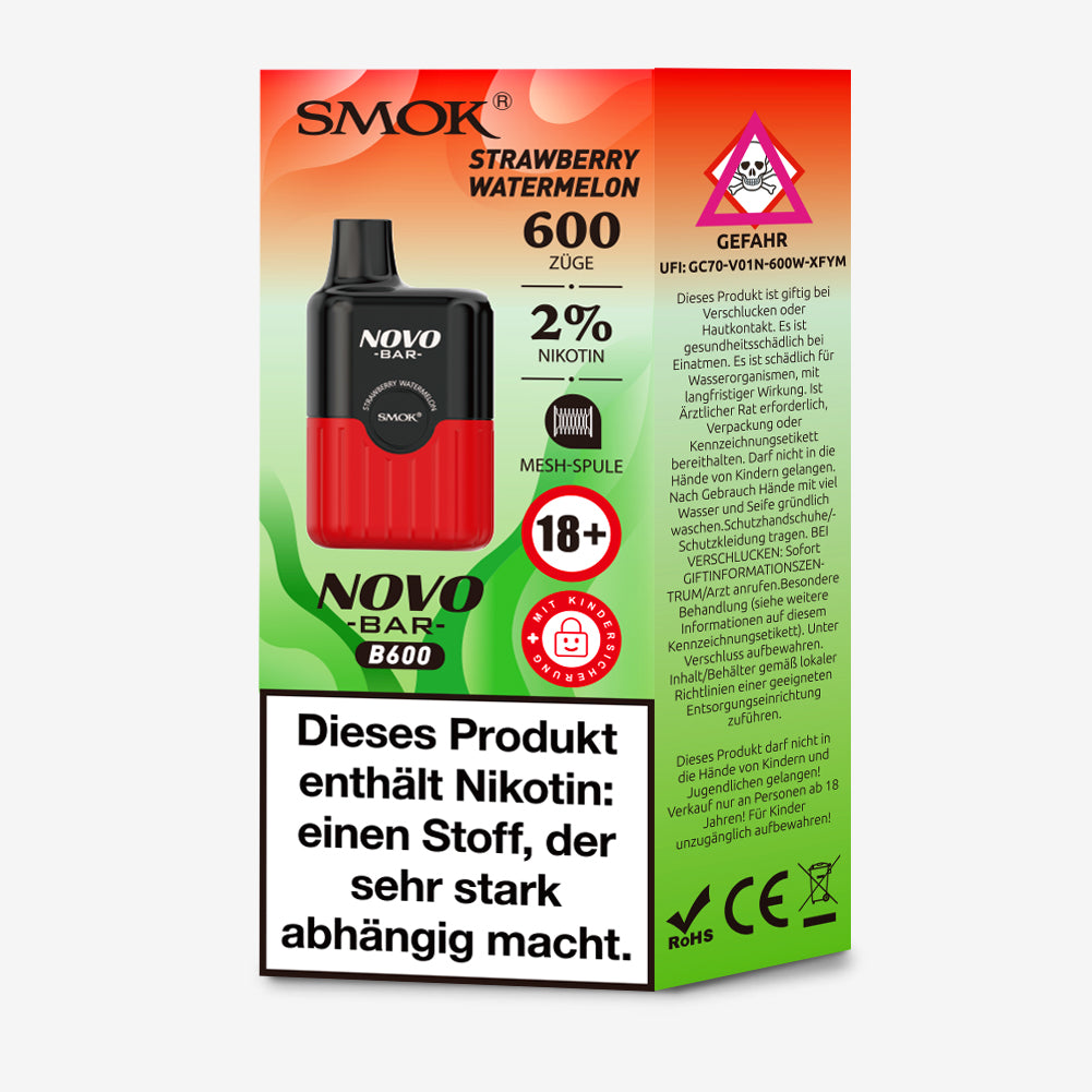 SMOK Novo B600 - Strawberry Watermelon