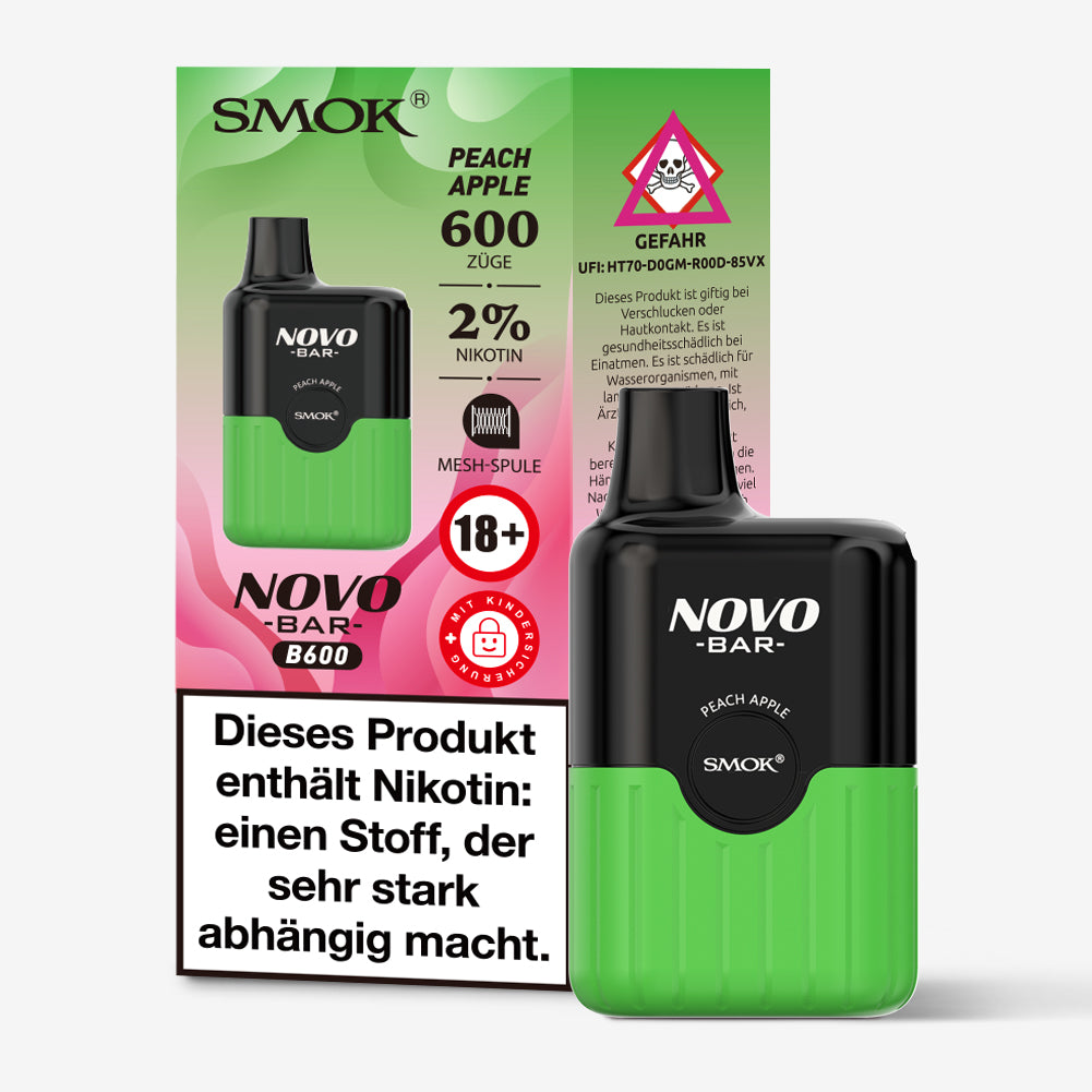 SMOK Novo B600 - Peach Apple