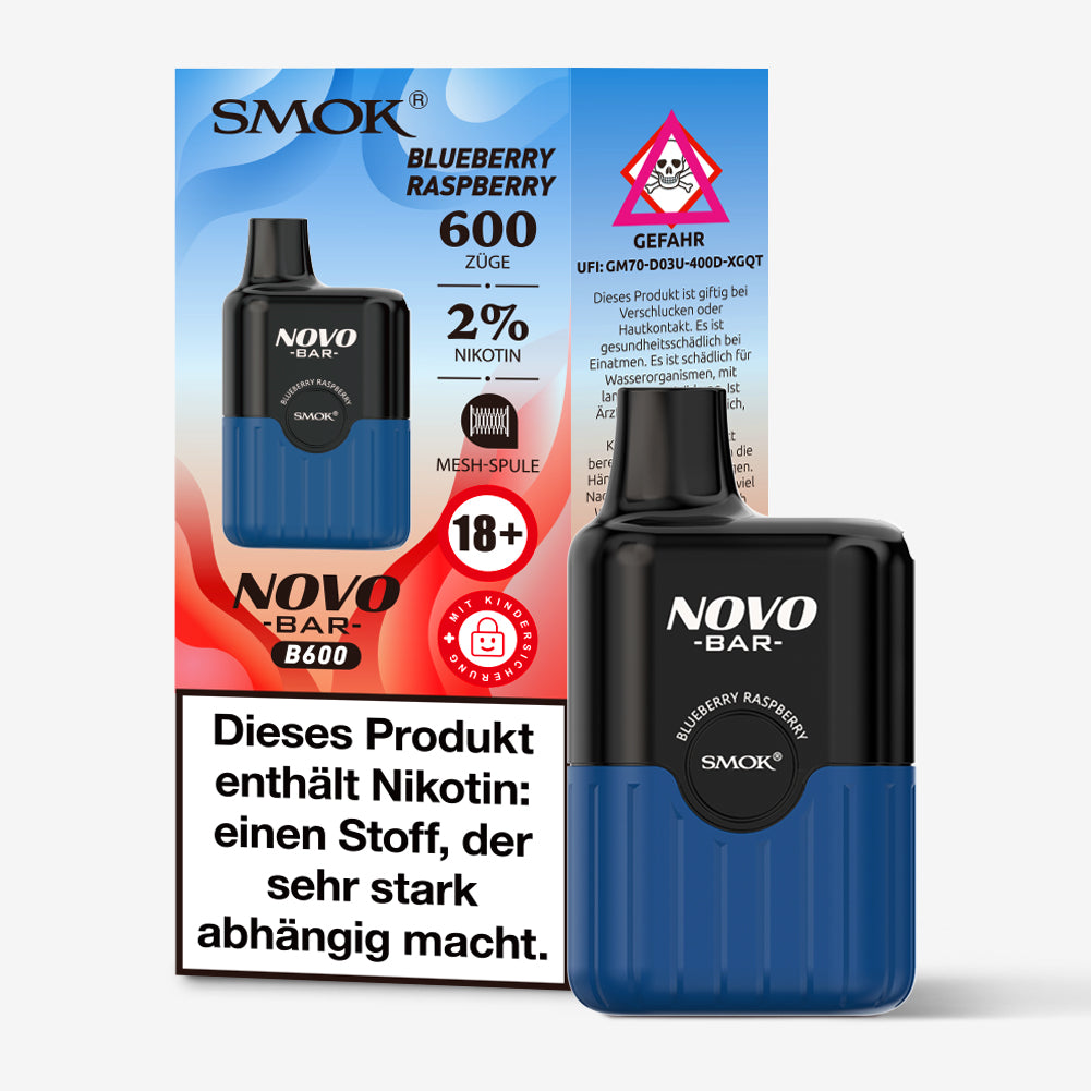 SMOK Novo B600 - Blueberry Raspberry