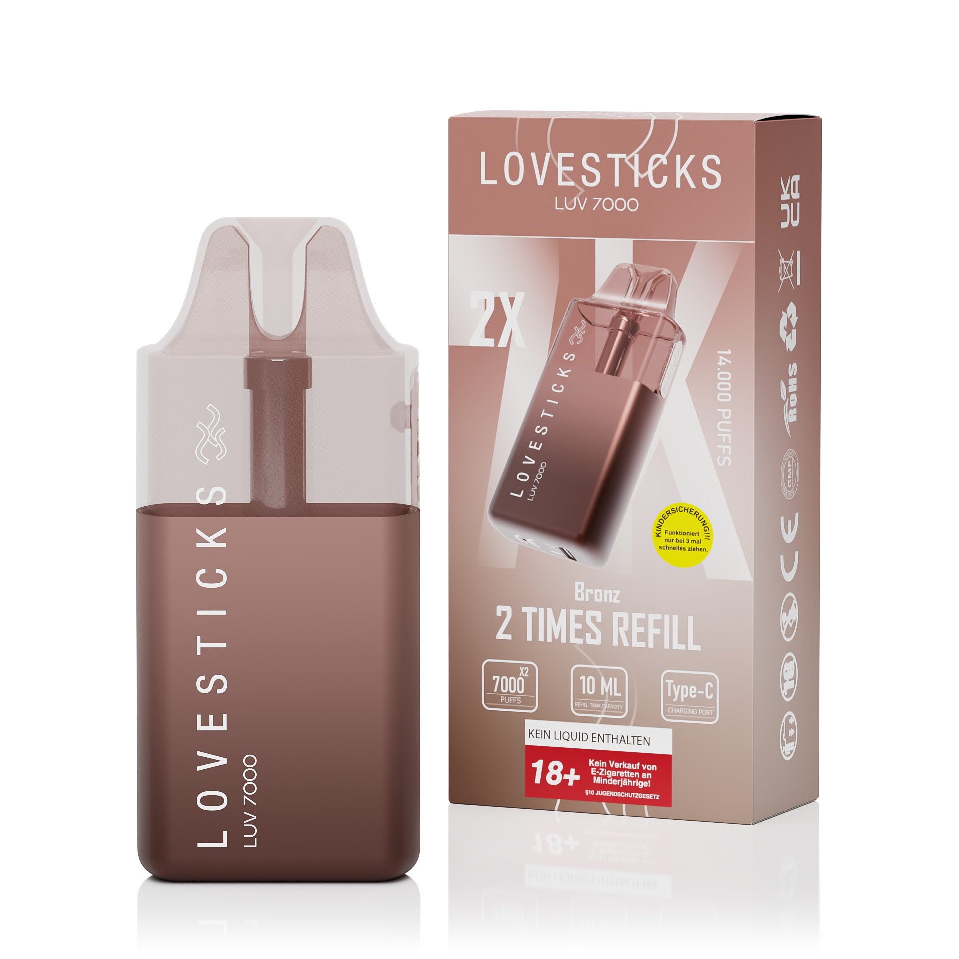 Lovesticks LUV7000 - Brown