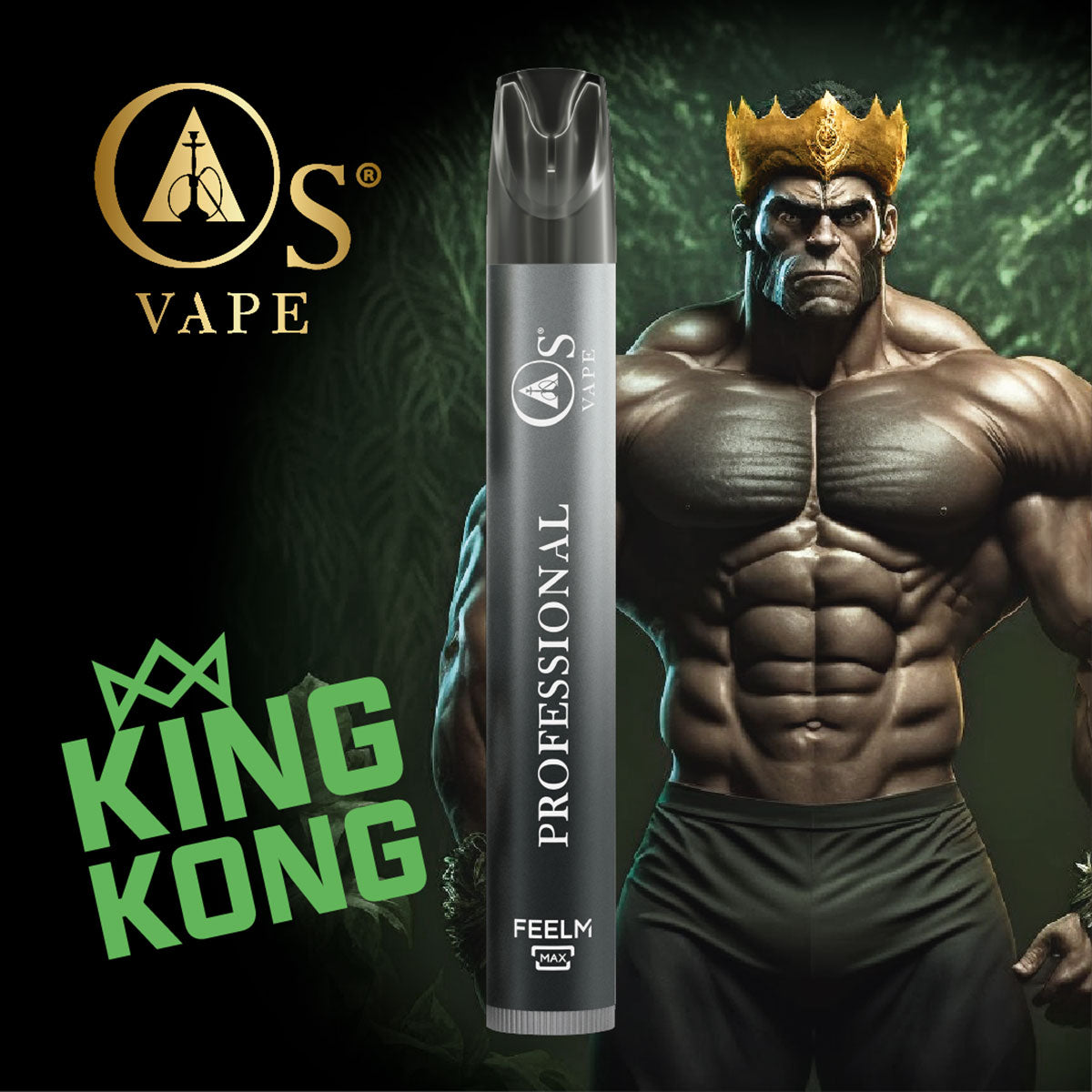 Os Vape - King Kong (Dunkle Beeren)