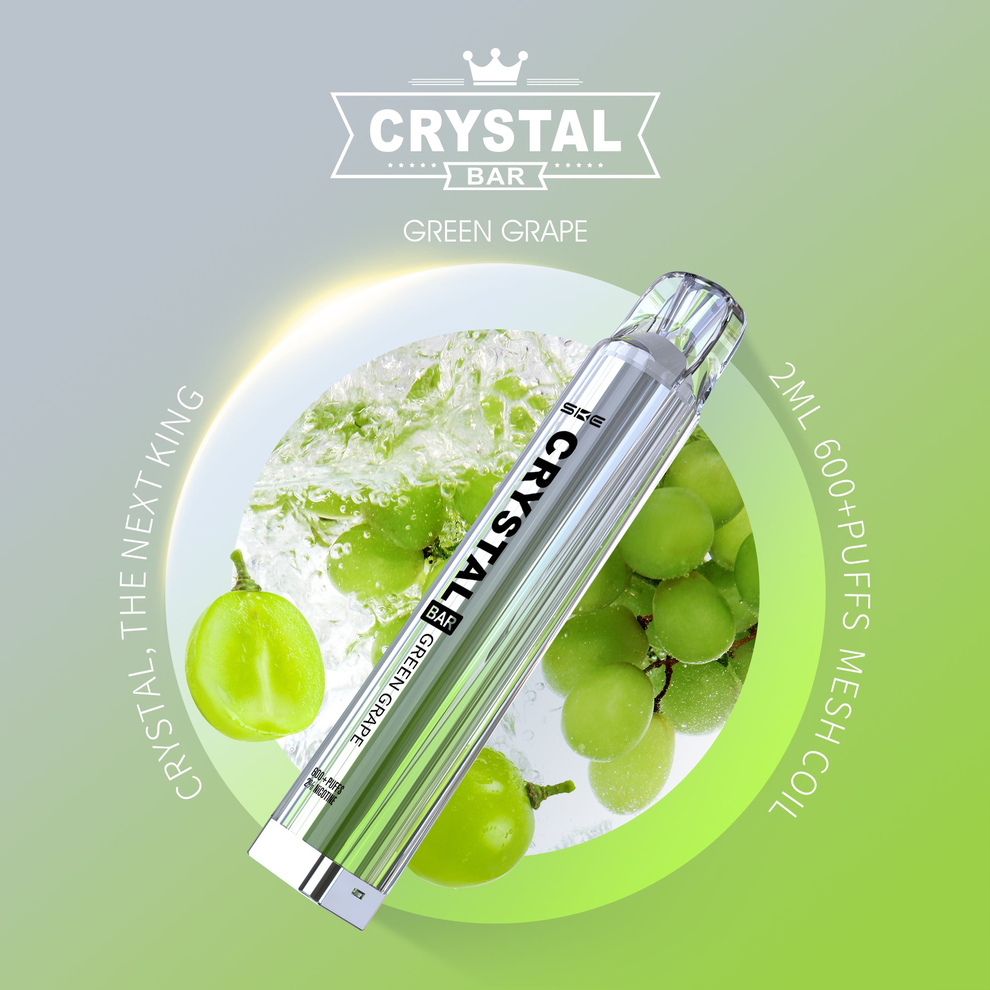 SKE Crystal Bar - Green Grape