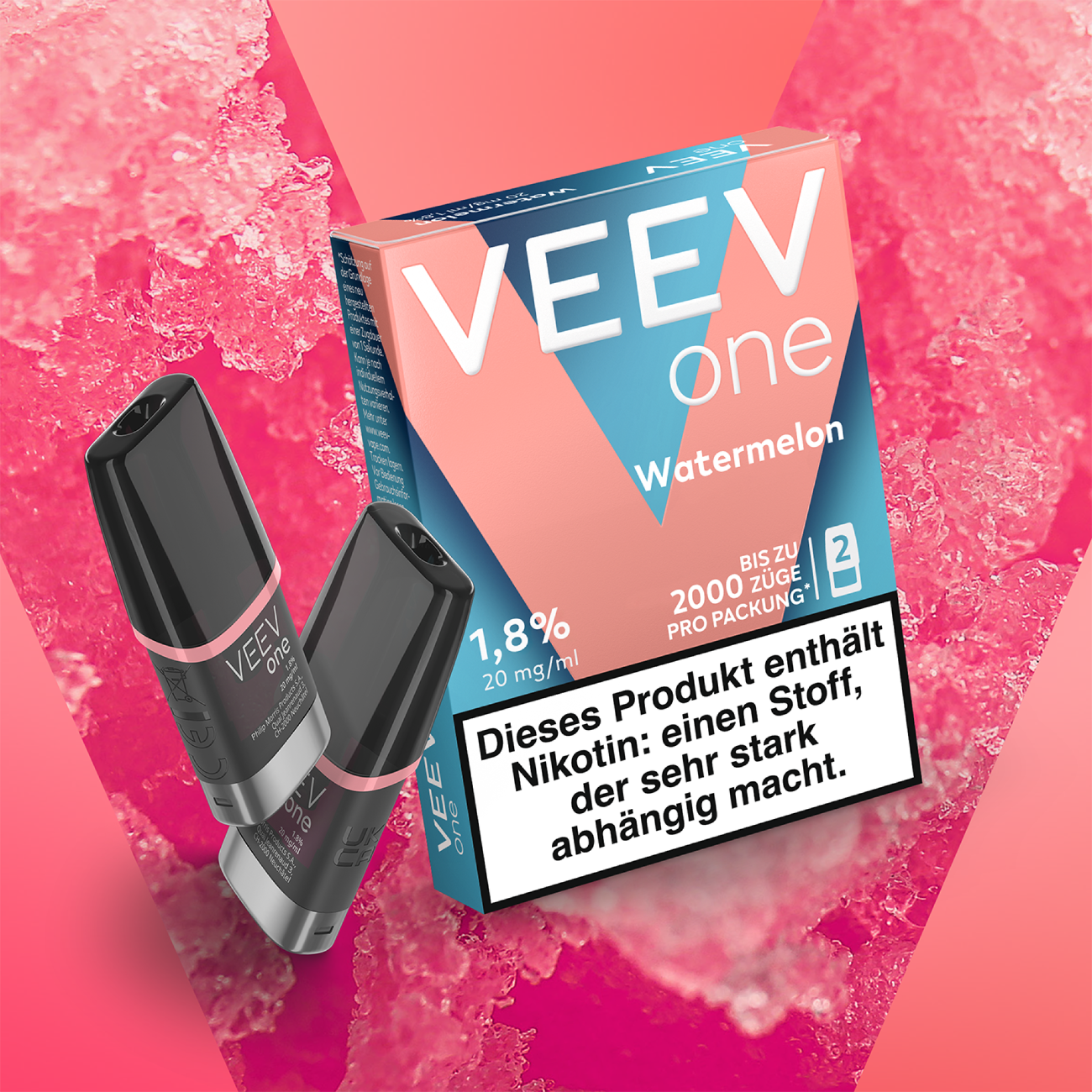 VEEV One - Watermelon - 2er Pack